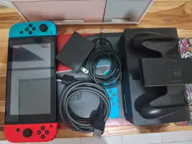Nintendo Switch V2 Fullset Ori Normal