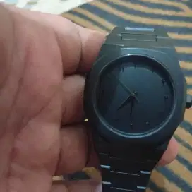 Baru Arabic Blackdial size42mm polikarbonat stainles japan move Quartz