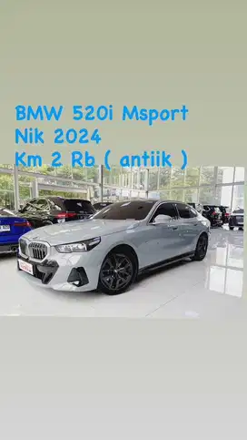 Bmw520i Nik 2024 Brooklyn on black Siap pakai