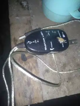 Usb guitarlink buat colok ke leptop atau hp