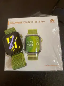 Huawei watch fit 4 pro resmi mulus no minus lengkap box dan charger