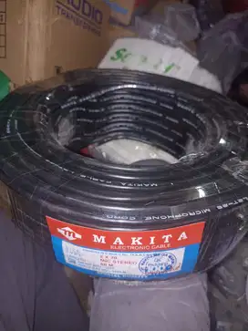 Kabel Mic Stereo Makita 1 Roll 80 Meter