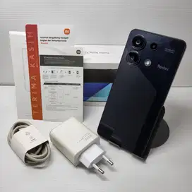 XIAOMI REDMI NOTE 13 8/128 BLACK NO MINUS MULUS RESMI  LIKE NEW