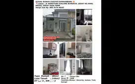 Dijual rumah cluster dipekanbaru jln.hangtuah sialang bungkuk