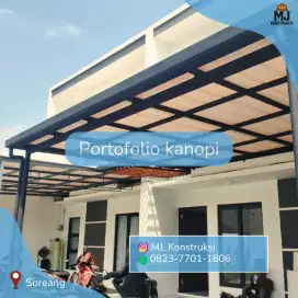 Kanopi minimalis atap alderon rs
