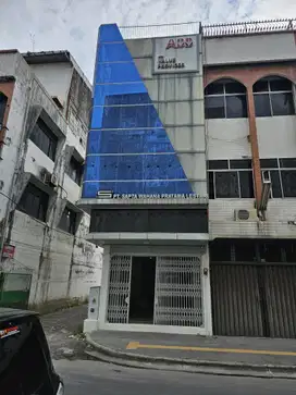 Disewakan Ruko 3.5 Lantai Jl. Mayor H Ar Syihab