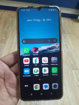 Hp realme note 60x ram4+8GB