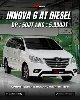 Innova G AT Diesel 2015 / 2014 Matic Solar Toyota Innova Barong
