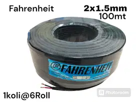Kabel Speaker 2x1,5mm Fahrenheit 1 Roll 100 Meter