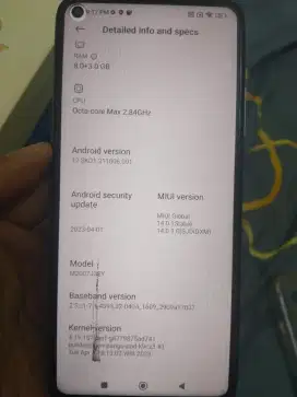 Di jual cepat HP Mi 10 T 8/128