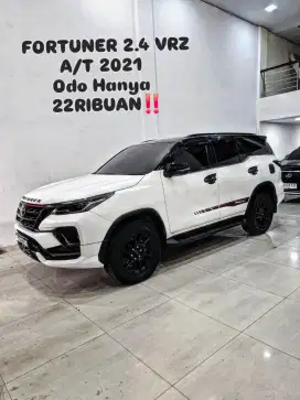 ODO 22RB‼️ FORTUNER 2.4 TRD Automatic 2021 / 2022 putih toyota
