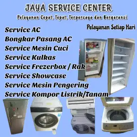 Service Mesin Cuci Bongkar Pasang AC Servis AC Kulkas Frezer Menganti