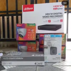 Paket pemasangan kamera Cctv terlengkap