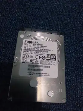 hdd laptop 2.5 500gb toshiba full health 100%