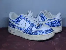 Air Force 1 Custom Batik Mega Mendung Size 40