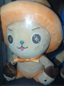 Boneka Chopper Orange Original One Piece Luffy Tag Utuh Choper