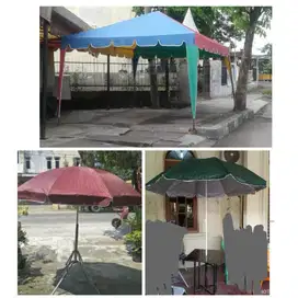 Tenda kafe dan tenda payung (bs antr skitr medan)
