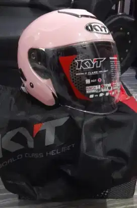 KYT Kyoto R - Warna Pink - Mulus & Lengkap