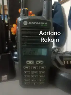 HT Motorola CP1660 VHF lengkap charger