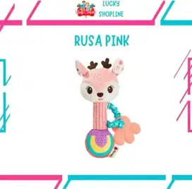 Mainan genggam Bayi bentuk binatang handbell hampers kado bayi gigitan
