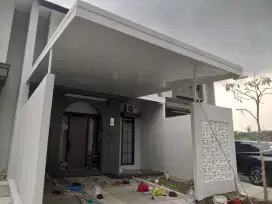 Kanopi baja ringan plus plafon pvc