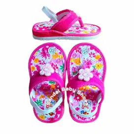 Sandal Jepit Anak Motif Bunga - Model Terbaru Cantik Kaki