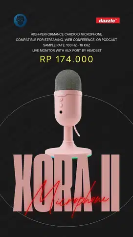 Rexus Rgb Microphone XORA II