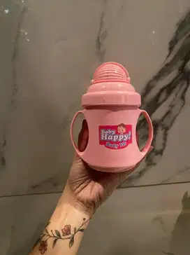 BABY HAPPY Training Cup Gelas Minum Anak Sedotan Silikon BPA Free
