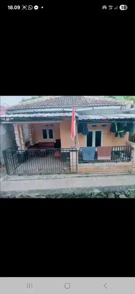 Di jual rumah kmpung siap huni