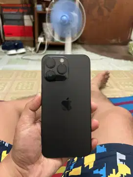 IPHONE 14 PROMAX 128GB SPACE BLACK FULLSET MULUS