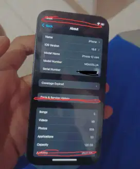 iPhone 12 mini 128gb (Wifi Only)
