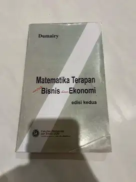 (SERBA 10k) Matematika Terapan Bisnis & Ekonomi