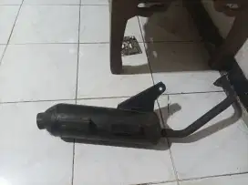 Knalpot Scoopy karbu/beat karbu
