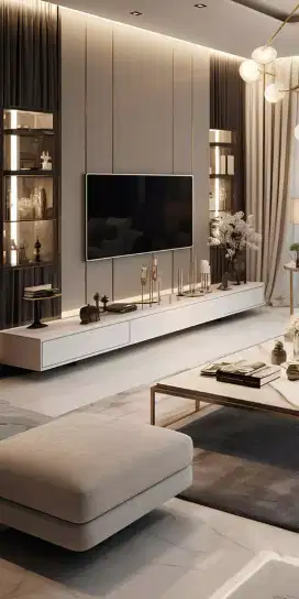 Kitchen set minimalis wallpaper living room bedroom set Lemari pakaian