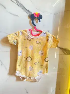 (READY.SIAP.KIRIM) PRELOVED.JUMPER.KUNING(3-6BLN)