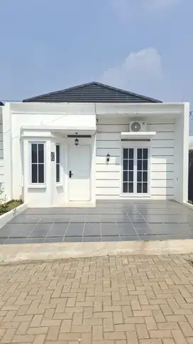 rumah desain britania di cibinong 7 menit ke stasiun pondok rajeg