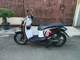 Honda Scoopy F1 esp ISS stater halus th 2016 plat 2026 mesin halus