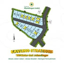 Tanah dekat jalan raya sertifikat shm