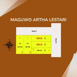 Tanah dijual Jogja dekat kampus Amikom, cocok untuk investasi