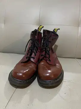 Dr marten red cherry 8 hole thailand