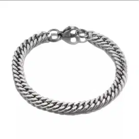 PROMO COD GELANG TANGAN RANTAI GELANG TANGAN TITANIUM  ANTI KARAT