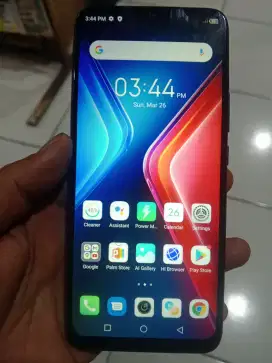 Jual hp Infinix hot 11 play ram 3/32gb hp+sofces+temper glass mulus