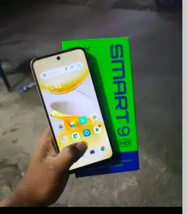 Jual Infinix smart 9 hd ram 4/64 mulus pisan baru dipake sebulan