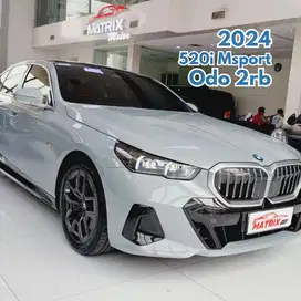 BMW 520i Msport 2024 New Model Brooklyn Grey Black M Sport Abu-abu LCI