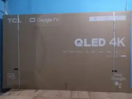 TERMURAH! TCL QLED 4K PRO 98 Google TV 98C655 AIPQ Dolby Atmos MEMC