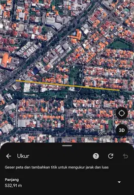 Jual rumah hitung tanah