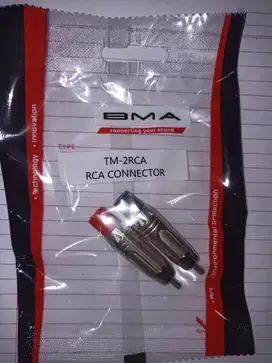 Jack RCA BMA TM-2RCA Satu Set 2 Biji