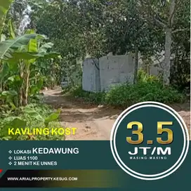 Tanah Murah Cocok Untuk Investasi di Sekaran Gunungpati