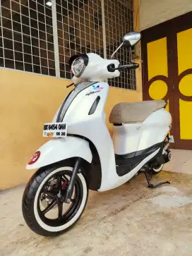 Yamaha Filano / Filano 125 2023, White Premium Doff, Unit Mulus.