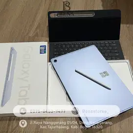 Samsung Tab S10 FE+ 5G sein 12/256gb bisa kartu + keyboard bisa tt